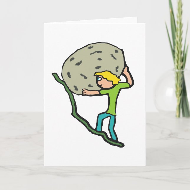 Cartão Sisyphus (Frente)