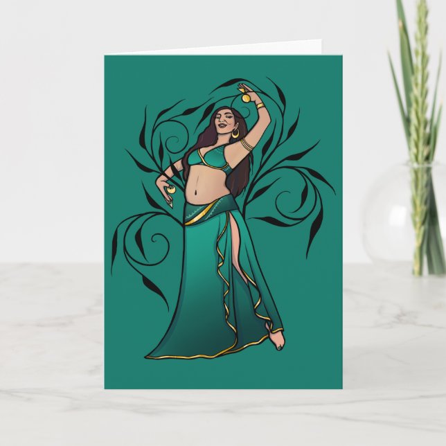 Cartão Sivoney Belly Dancer Goddess (Frente)