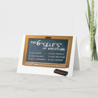 Cartão Six Principles of Wrestling