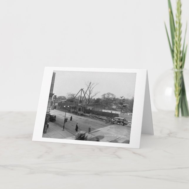 Cartão Sixth Avenue & 59th Street View Central Park NYC (Frente)