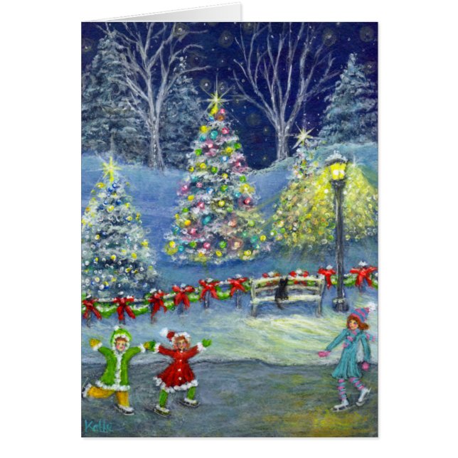 Cartão Skate das irmãs mais nova (Frente)