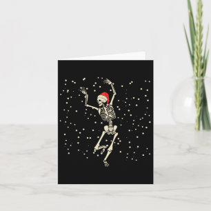 Cartão Skeleton Dançante