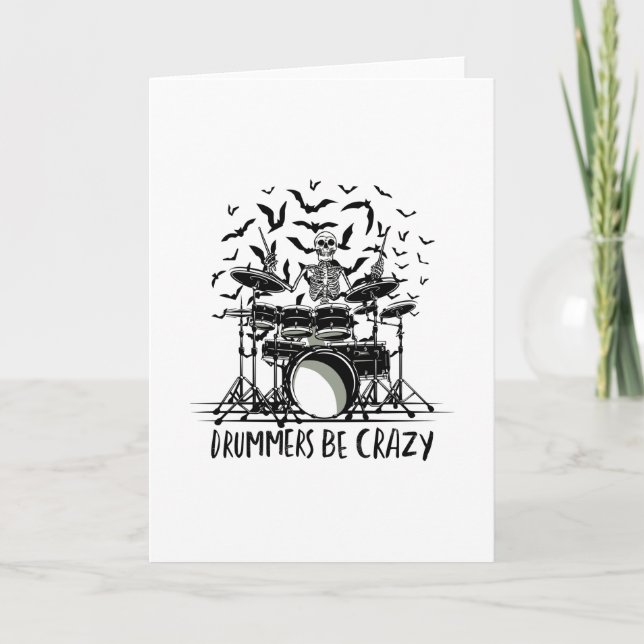 CARTÃO SKELETON DRUMMER (Frente)