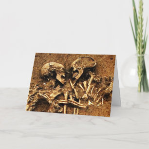 Cartão Skeleton Love