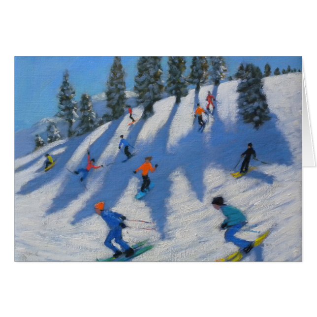 Cartão Skiers Lofer 2010 (Frente Horizontal)