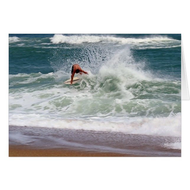 Cartão Skimboard por Shirley Taylor (Frente Horizontal)