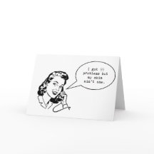 Skincare notecard ... I got 99 problems but ...