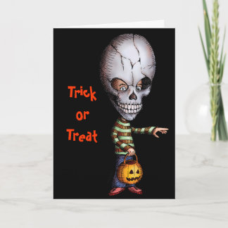 Cartão Skull Kid - Halloween