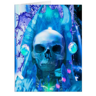 Cartão Skull Magika