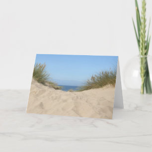 Cartão Sky and Sand Blank Card
