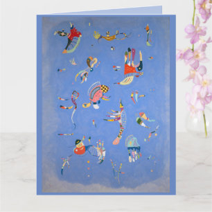 Cartão Sky Blue, Kandinsky 1940