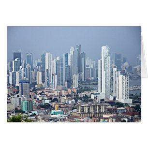 Cartão Skyline Cidade do Panamá