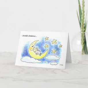 Cartão Sleeping baby Greeting Card