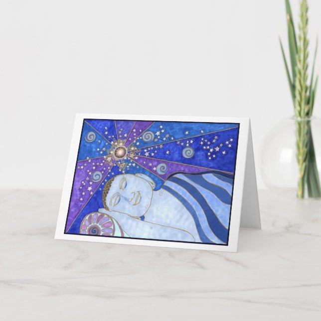Cartão Sleeping in Peace and Light Card (Frente)