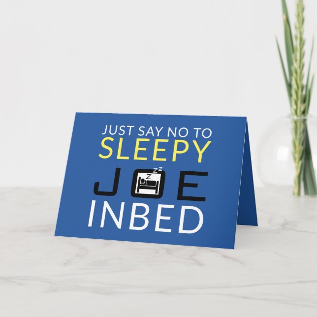 Cartão Sleepy Joe (Frente)