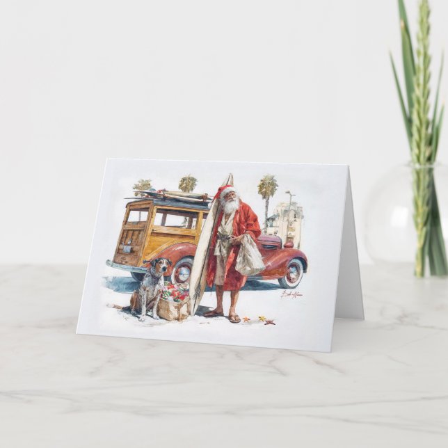 Cartão Sleigh Bells to Seashells (Frente)