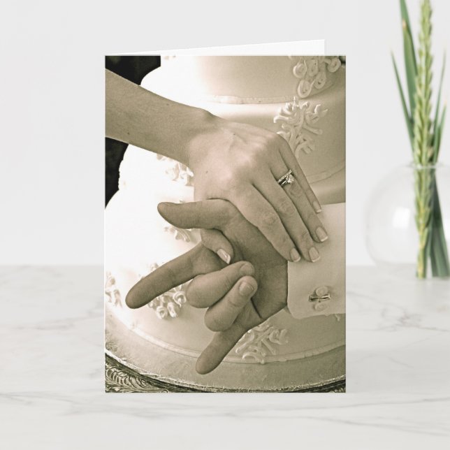 Cartão SLG Wedding Card (Frente)