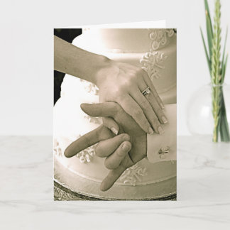 Cartão SLG Wedding Card