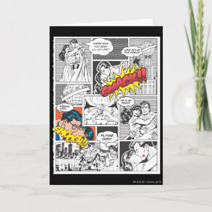 Cartão Slides em quadrinhos