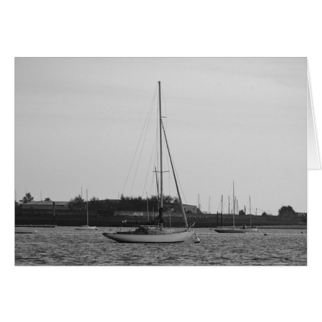 Cartão Sloop Clássico (Frente Horizontal)