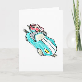 Cartão Slot Car Racing