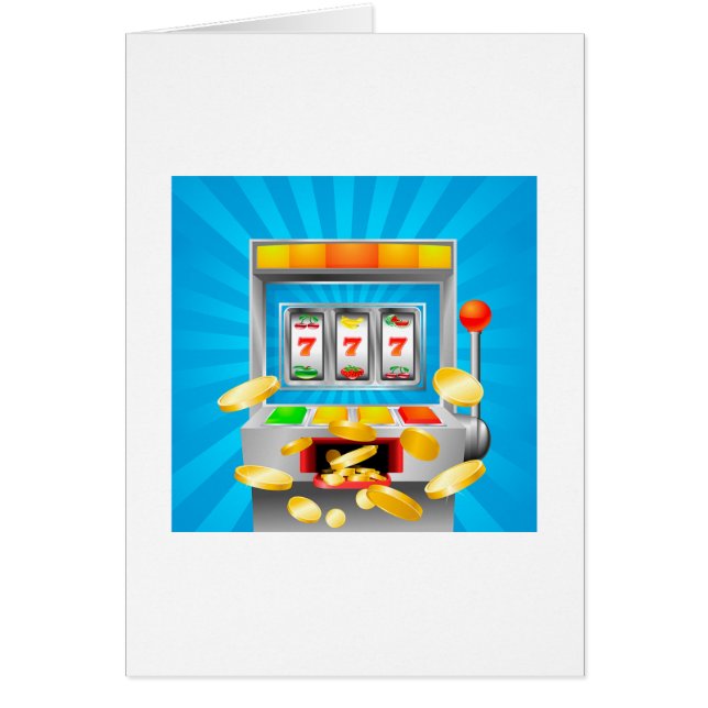 Cartão Slot machine (Frente)