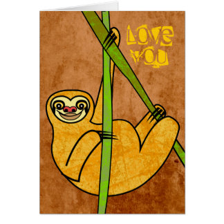 Cartão Sloth