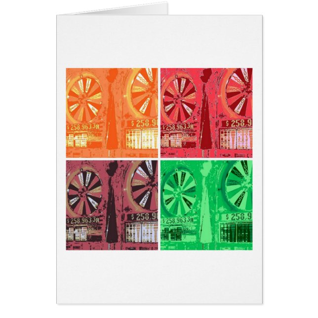 Cartão Slots Las Vegas (Frente)