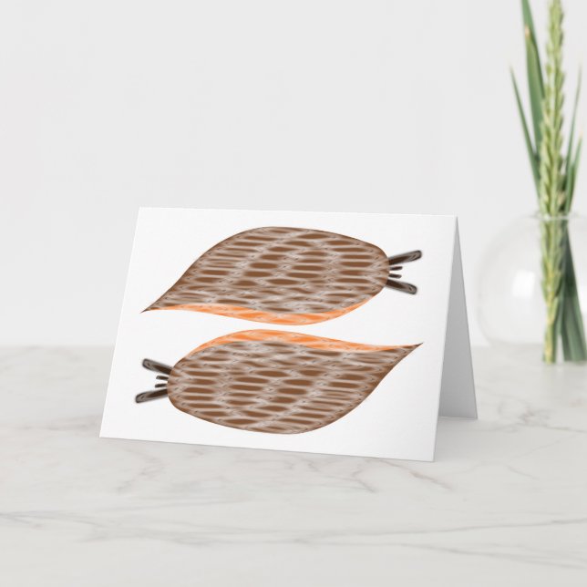 Cartão Slugs Greeting Card (Frente)
