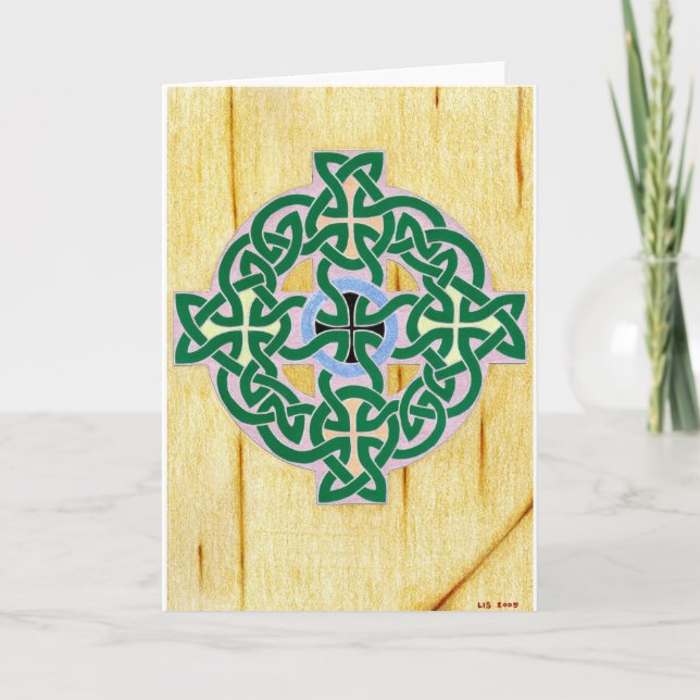 Cartão Small Celtic Cross (combo) card (Frente)