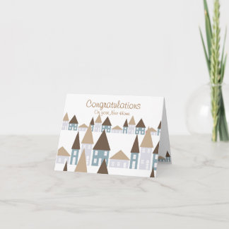 Cartão Small - Congratulations on your new home