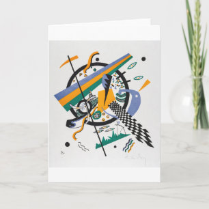 Cartão Small Worlds IV, Abstract, Wassily Kandinsky