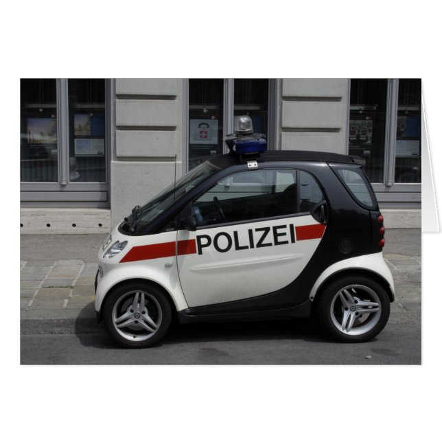 Cartão Smart Polizei Auto (Frente horizontal)
