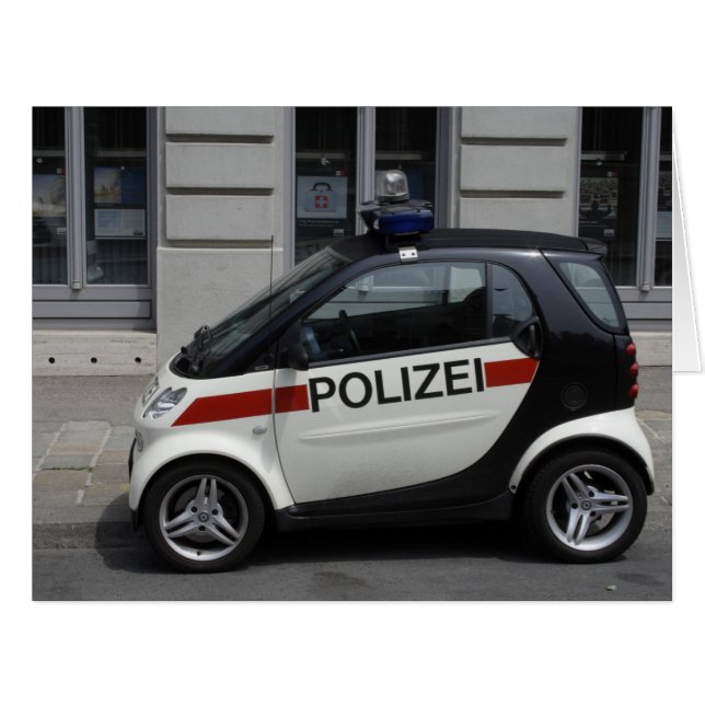 Cartão Smart Polizei Auto (Frente horizontal)