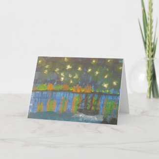 Cartão Smeraldo Gallery"Starry Night on the Rhone"