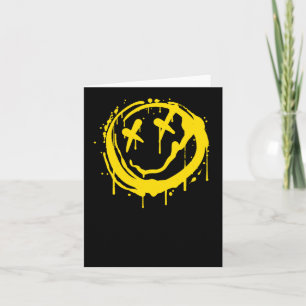 Cartão Smile Spray Art Sticker