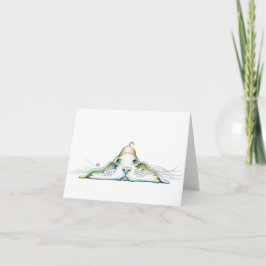 Cartão Smiling Dog - Note Card - 5.6" x 4"