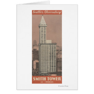 Cartão Smith Tower, Observatório de Seattle