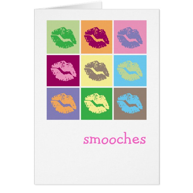 Cartão Smooches (Frente)