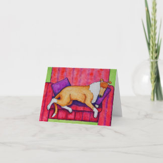 Cartão Smoothie Snooze 4x6 notecard