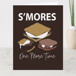 Cartão Smores S'mores Dessert Mais Uma Vez