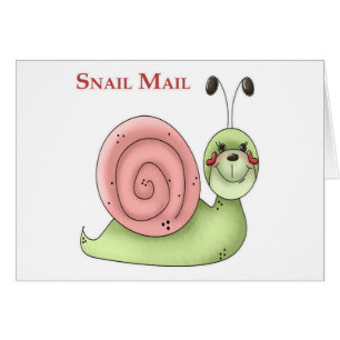 Cartão Snail mail