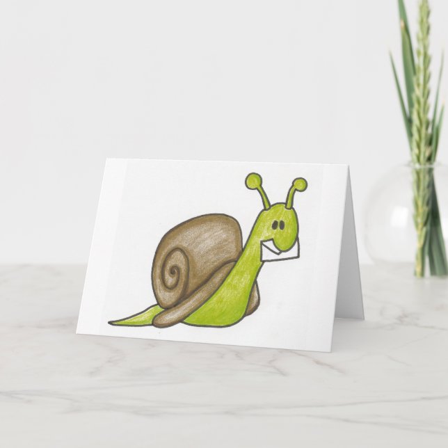 Cartão Snail mail Notecards (Frente)