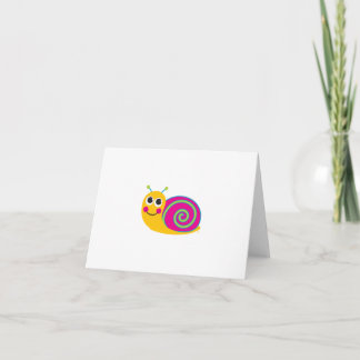 Cartão Snail Notecard