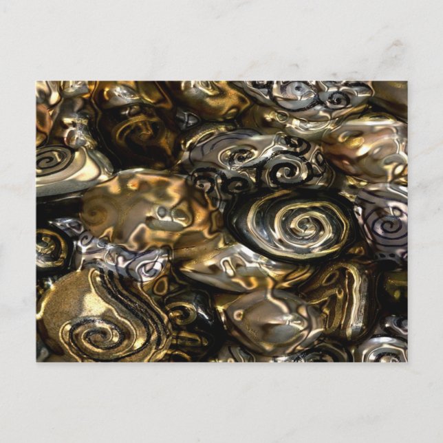 cartão Snails ouro (Frente)