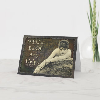 Cartão Snarkalicious Greeting Card If I May Help You...