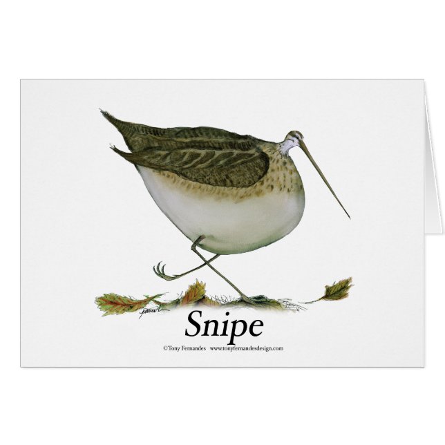 Cartão snipe, fernandes tony (Frente Horizontal)