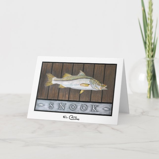 Cartão Snook Greeting & Note Cards (Frente)