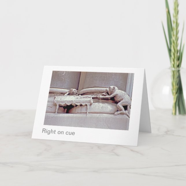 Cartão Snooker (Frente)