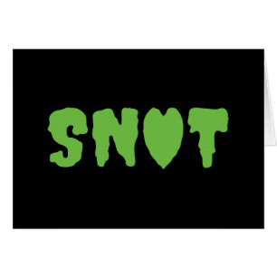 CARTÃO SNOT LOVE